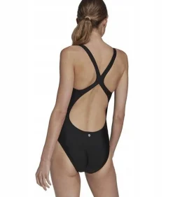 DAMES Adidas 3 BARS - Badpak Uit Één Stuk - Zwart