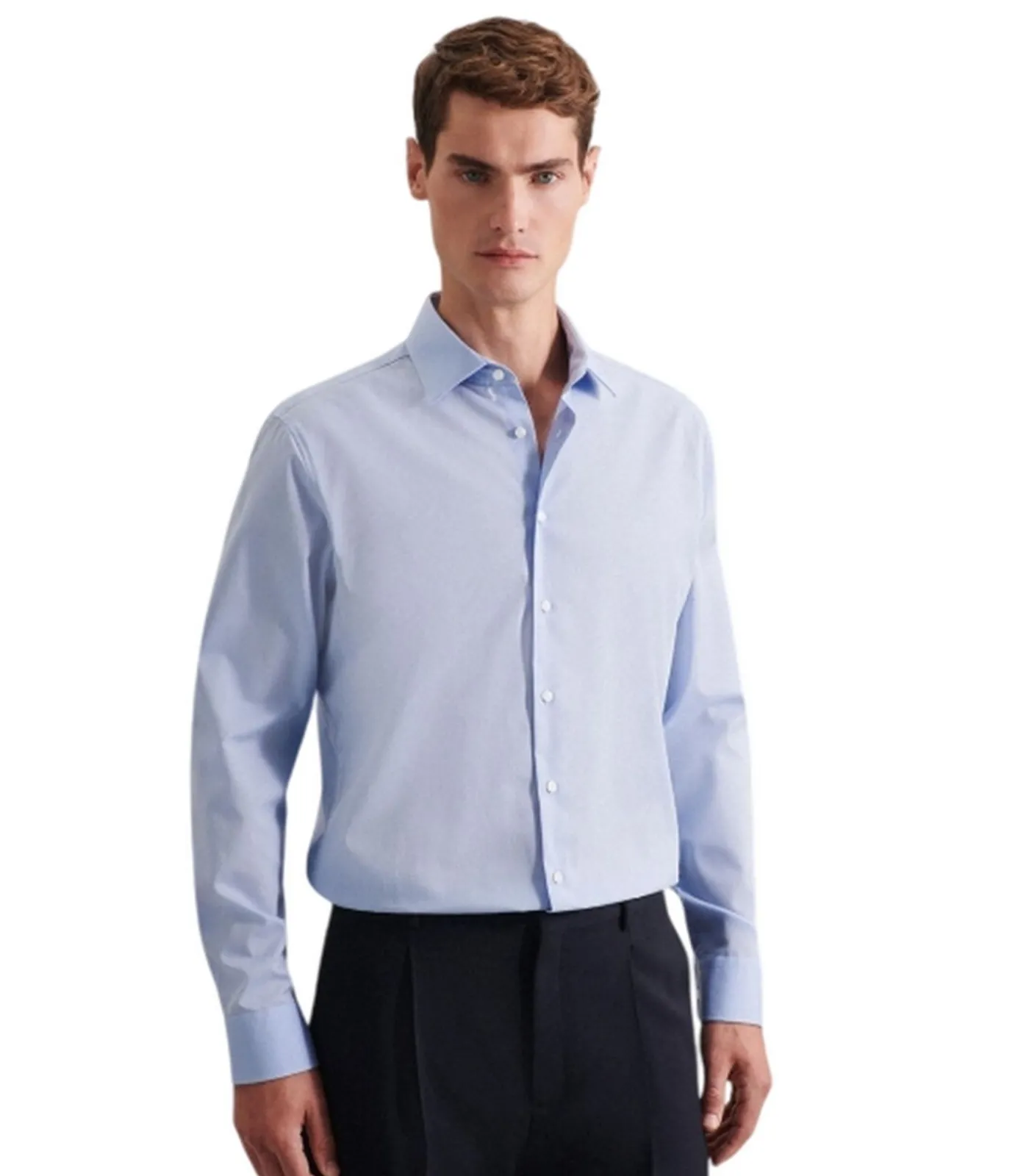Hot 1/1 BUSINESS - Shirt - Lichtblauw Heren Hemden
