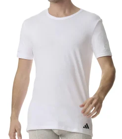 4 pack Active Flex Cotton - onder t-shirts Heren Tops & Shirts