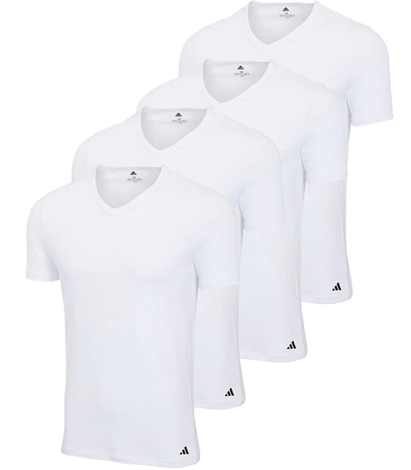New 4 pack Active Flex Cotton - onder t-shirts Heren Tops & Shirts