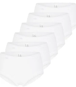 DAMES sloggi 6 pack 24/7 Cotton Lace - midi slip