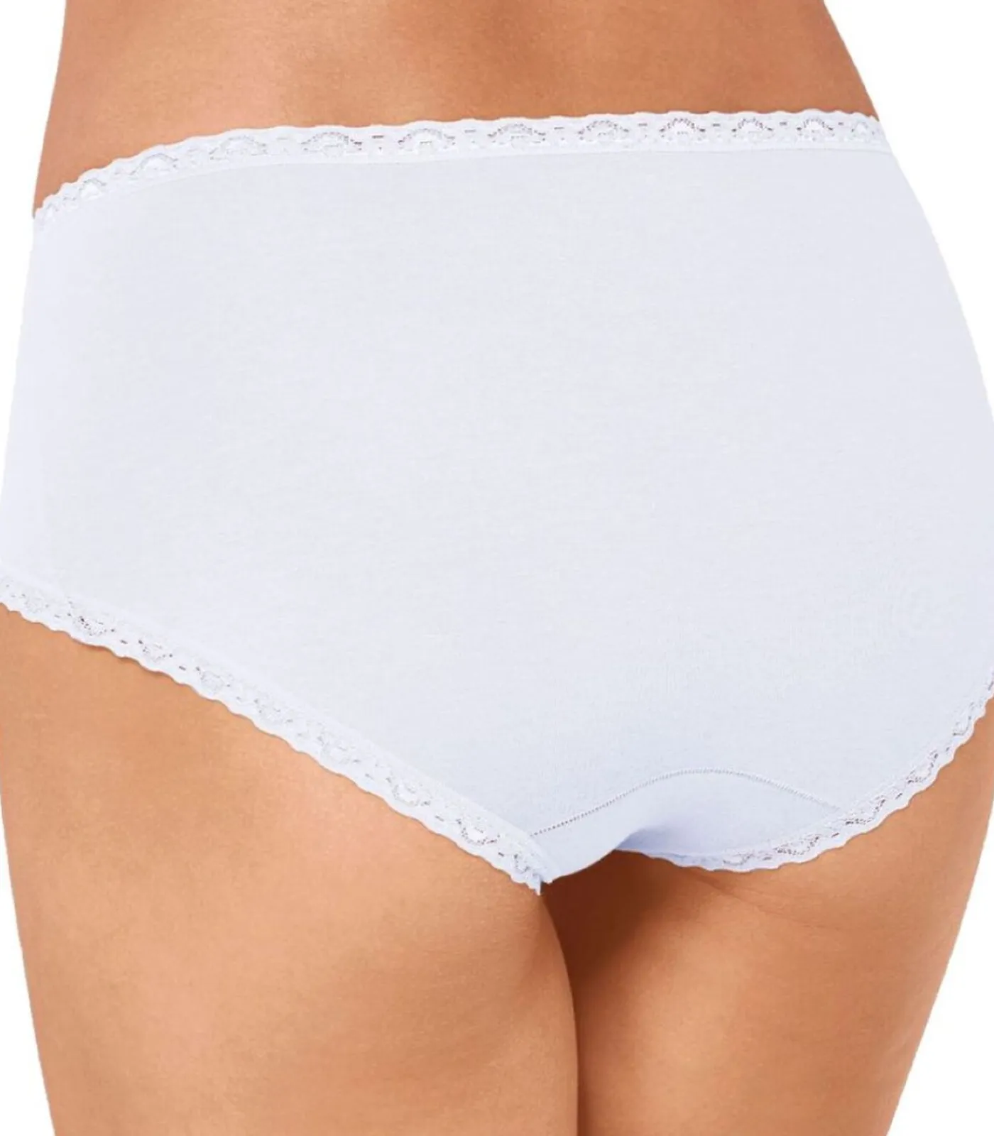 DAMES sloggi 6 pack 24/7 Cotton Lace - midi slip