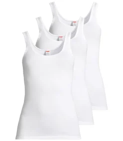 DAMES Conta 3 pack Feinripp - onderhemd