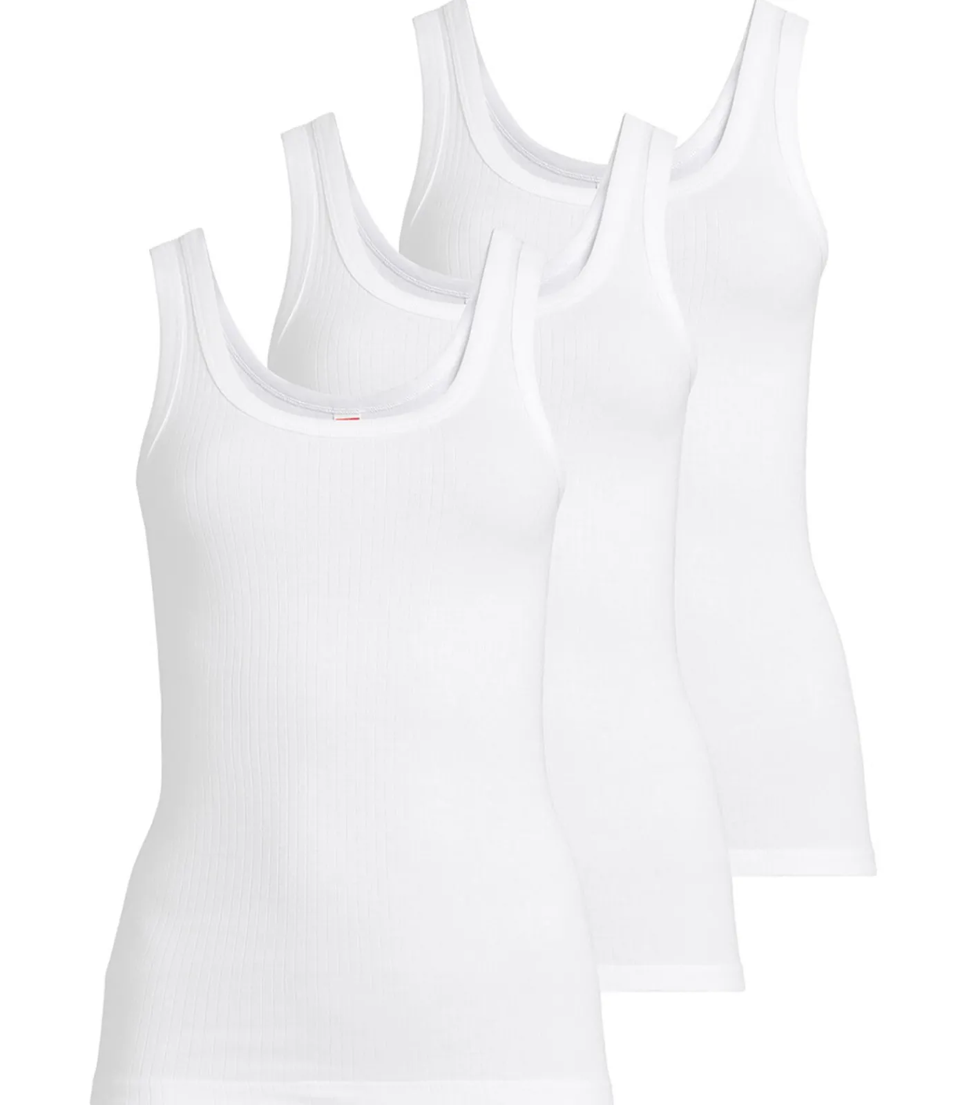 DAMES Conta 3 pack Feinripp - onderhemd