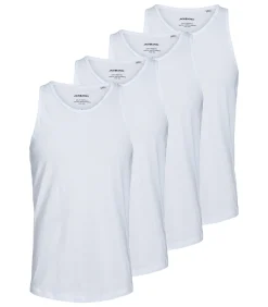 Outlet 4 pack Jacbasic - onderhemd Heren Tops & Shirts