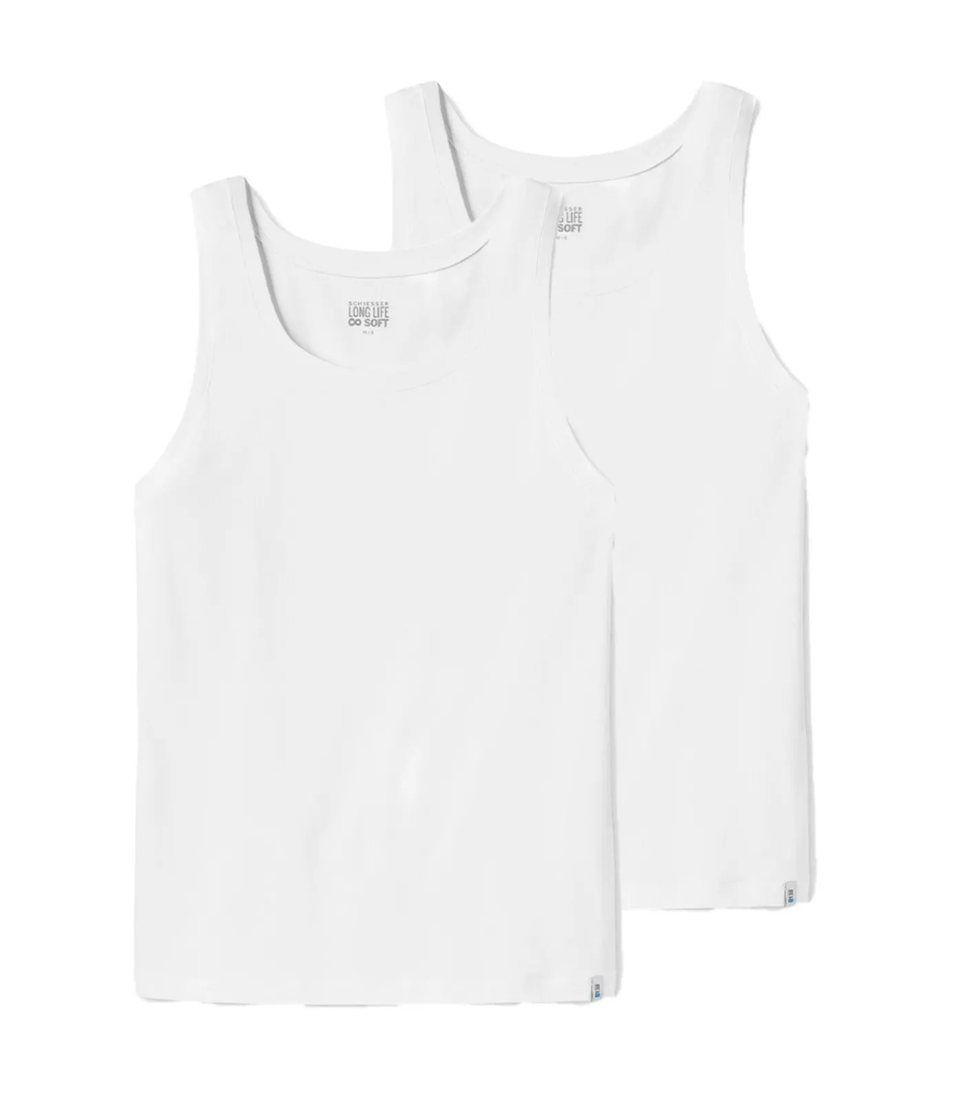 Heren SCHIESSER 2 pack Long Lift Soft - onderhemd