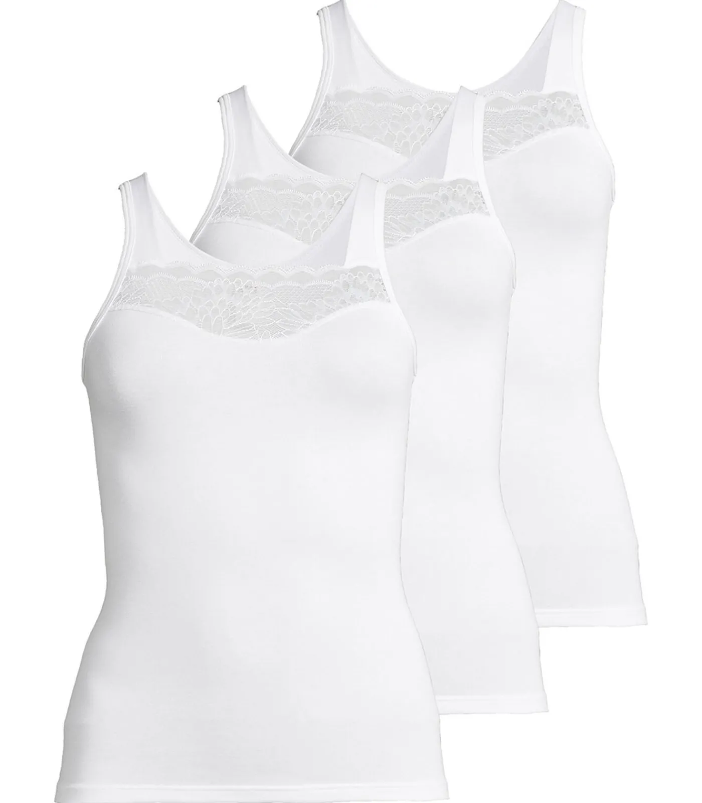 DAMES Conta 3 pack Modal - onderhemd