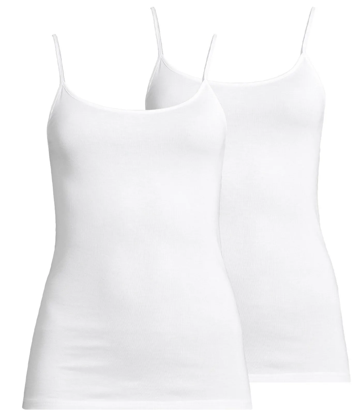 Outlet 2 pack Nadine - spaghettitop DAMES Onderhemden