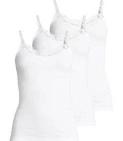 Best 3 pack Nadja - spaghettitop DAMES Onderhemden