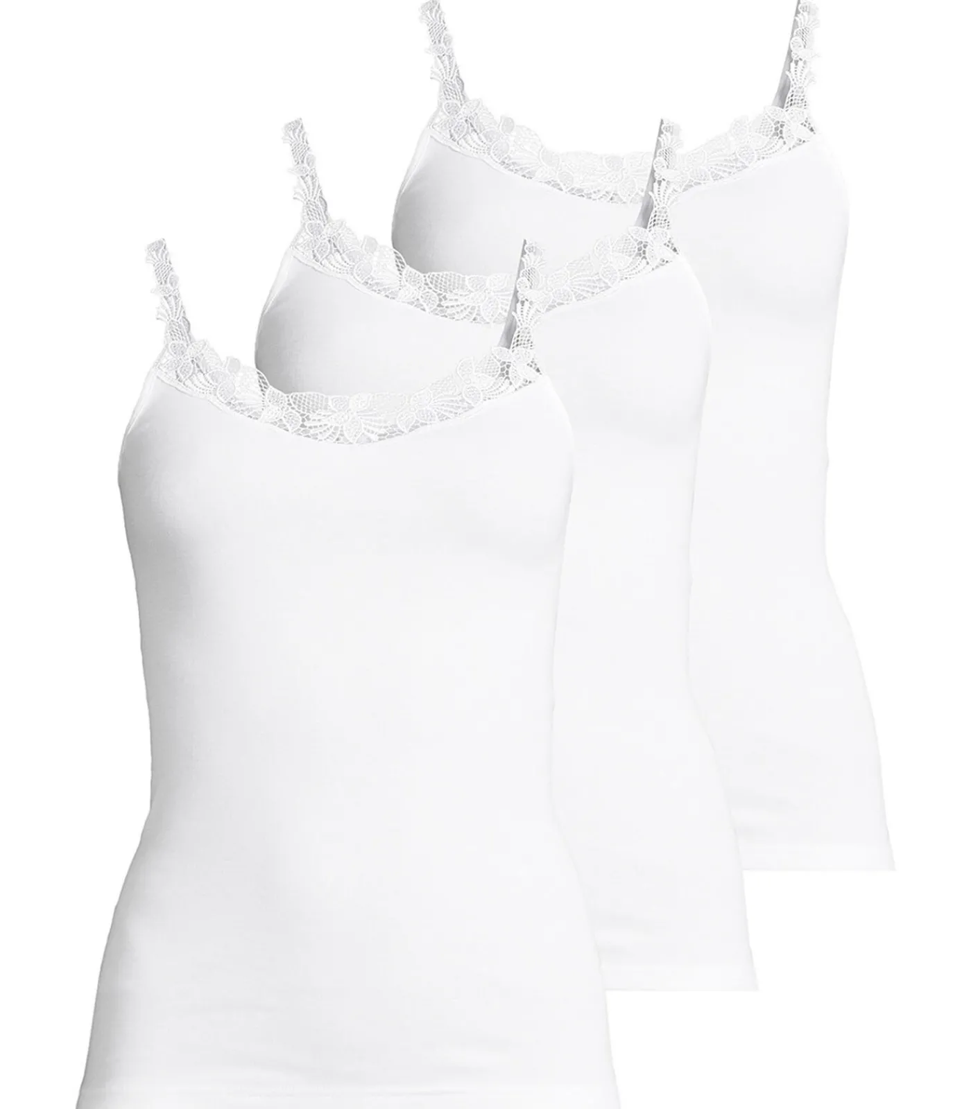 Best 3 pack Nadja - spaghettitop DAMES Onderhemden