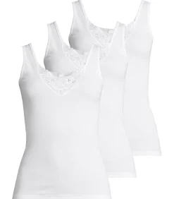 Outlet 3 pack Noelle - onderhemd DAMES Onderhemden