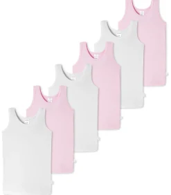 Hot 6 pack 95/5 Organic Cotton - onderhemd Kinderen Ondergoed & Nachtmode