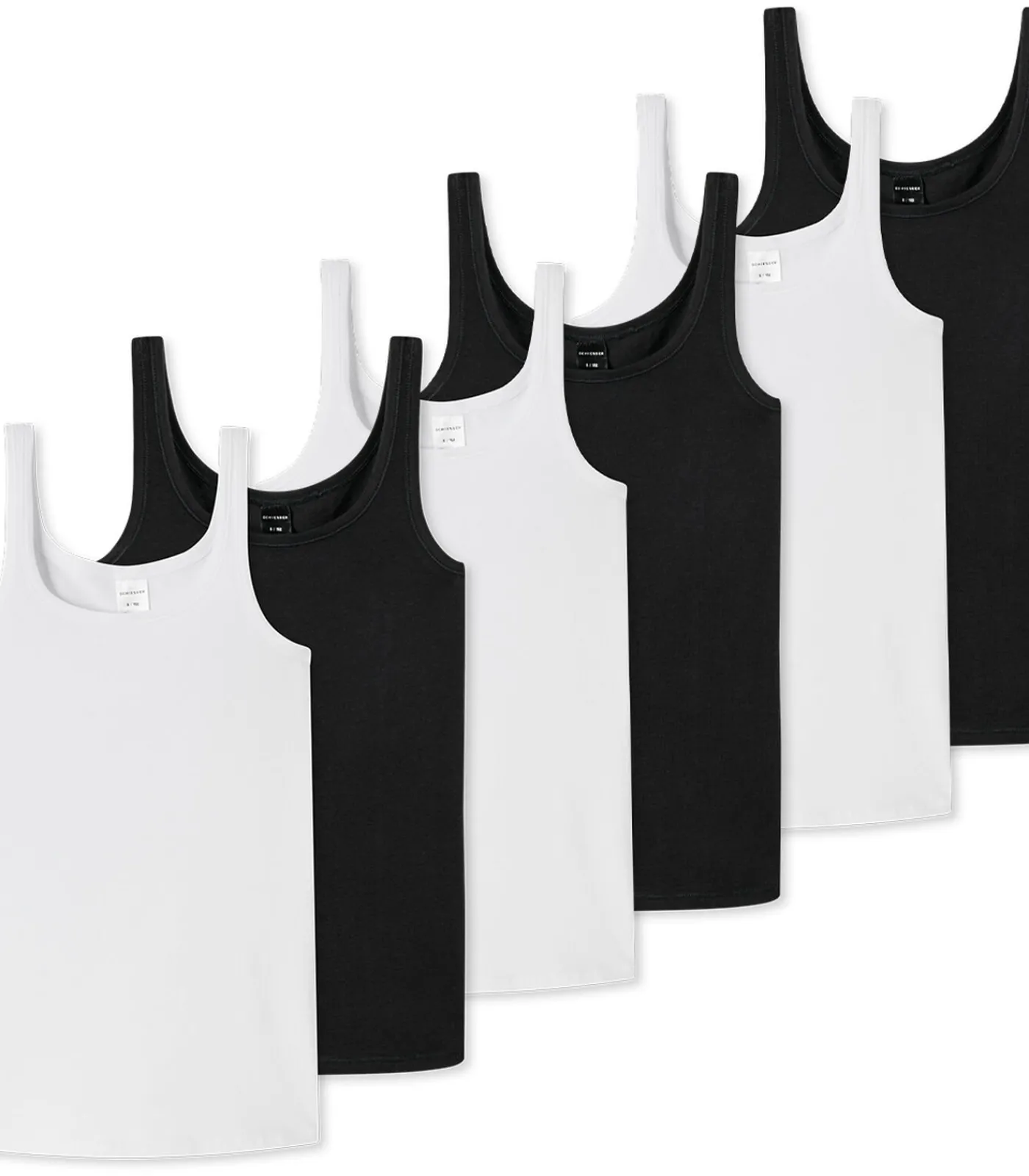 New 6 pack 95/5 Organic Cotton - onderhemden Kinderen Ondergoed & Nachtmode