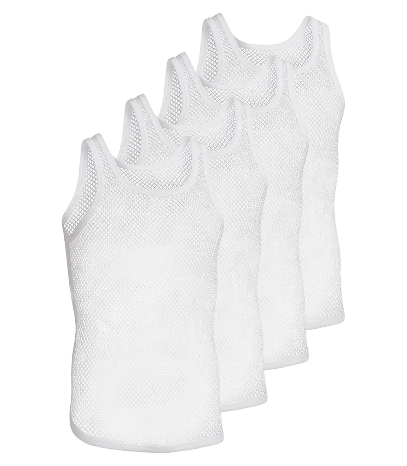 Heren Resteröds 4 pack Organic Cotton - onderhemd