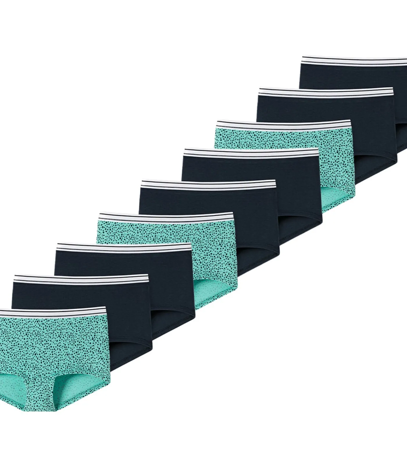 Kinderen SCHIESSER 9 pack 95/5 Organic Cotton - shorts