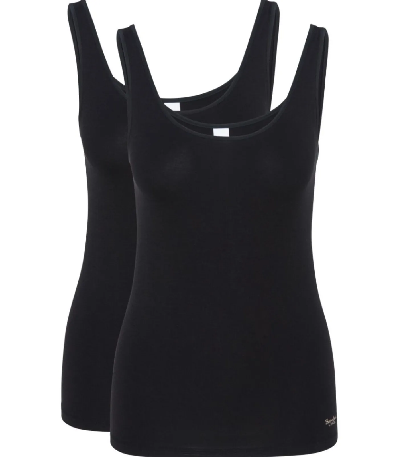 Best 2 pack Bambus - onderhemd DAMES Onderhemden