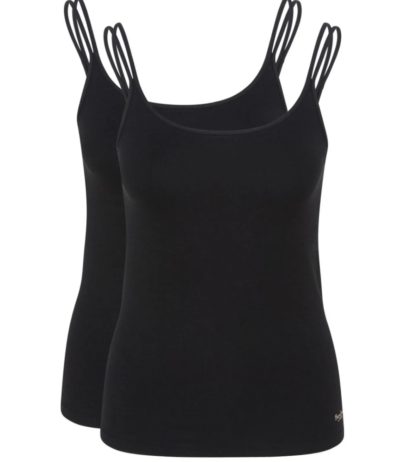 DAMES Speidel 2 pack Bambus - spaghettitop