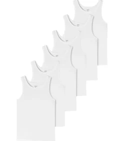 New 6 pack Basic - onderhemd Heren Tops & Shirts