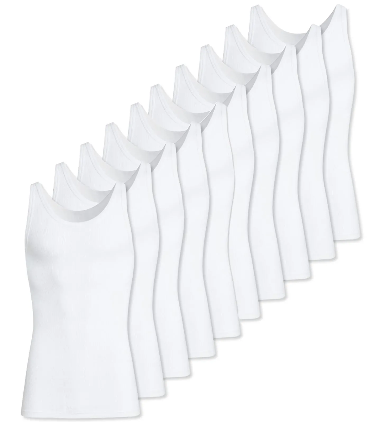 New 10 pack Doppelripp - onderhemd Heren Tops & Shirts