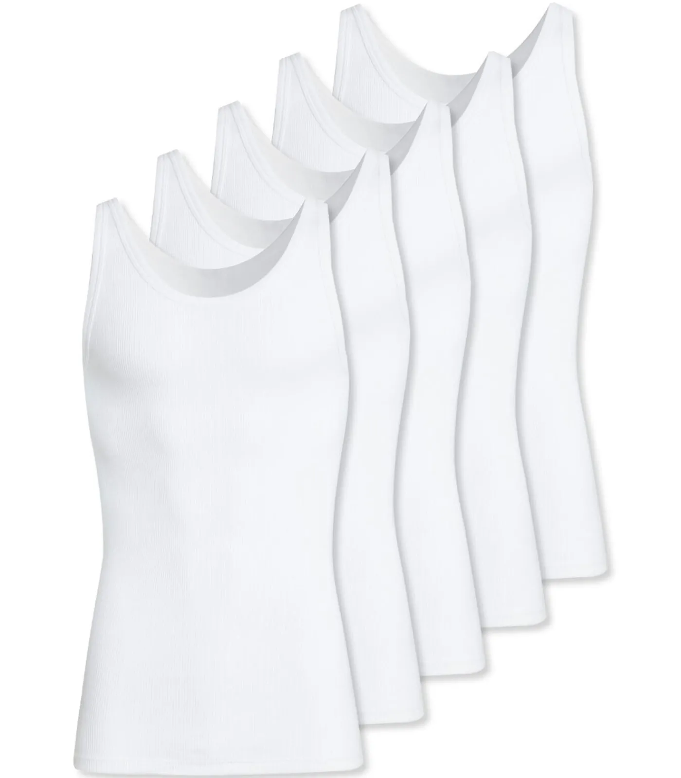 Heren Conta 5 pack Doppelripp - onderhemd