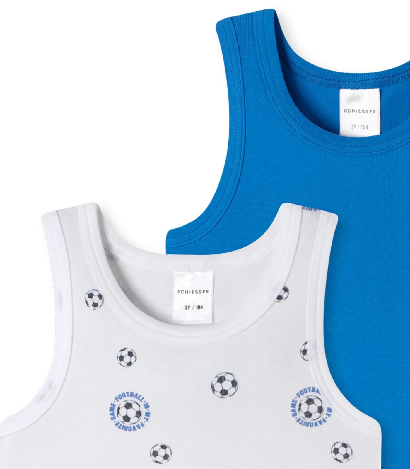 Discount 6 pack fijnrib Organic Cotton - onderhemd Kinderen Ondergoed En Nachtmode