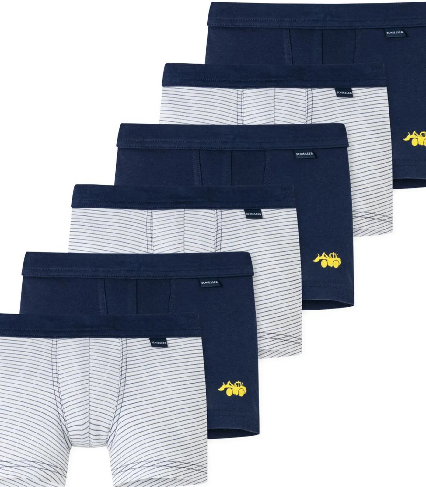 Discount 6 pack fijnrib Organic Cotton - shorts / pants Kinderen Ondergoed En Nachtmode