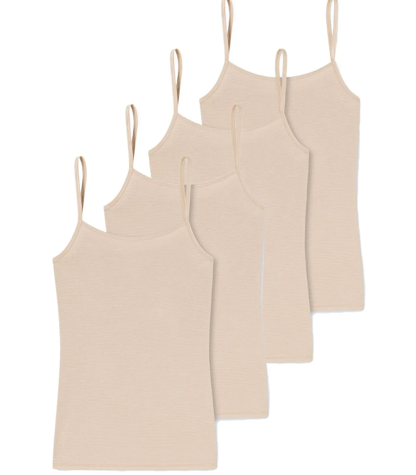 Best 4 pack Modal Essentials - spaghettitopje DAMES Onderhemden