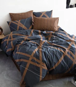 Hot 2 persoons beddengoed 240x220 cm+2 kussenslopen 65x65 cm in katoen Dekbedovertrekken