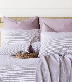 Blanc Avenue 2 persoons beddengoed 200x200 cm+2 kussenslopen 65x65 cm in katoen wafelstof