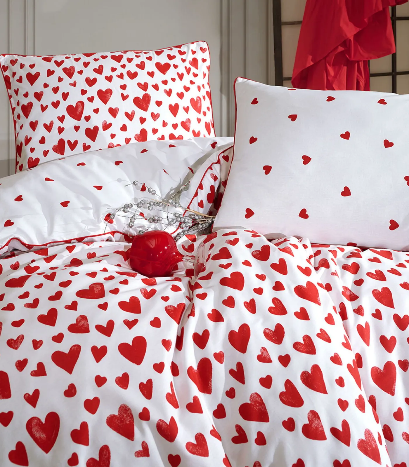 Discount 2 persoons beddengoed 200x200 cm+2 kussenslopen 65x65 cm in katoen Dekbedovertrekken