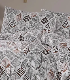 Blanc Avenue 2 persoons beddengoed 240x220 cm+2 kussenslopen 65x65 cm in katoen