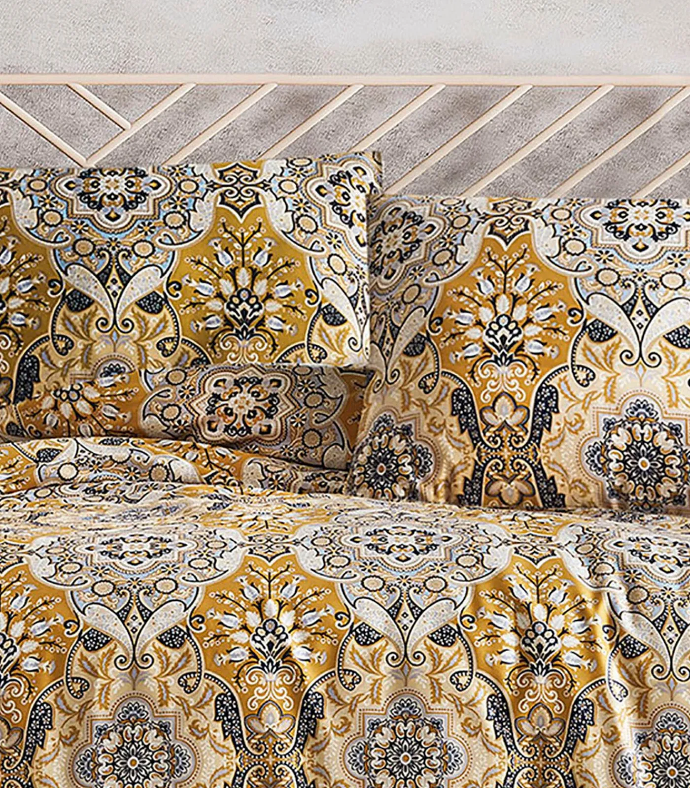 Blanc Avenue 2 persoons beddengoed 200x200 cm+2 kussenslopen 65x65 cm katoensatijn