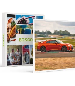 Bongo 3 rondes als piloot in een Nissan GTR in Mettet - Actie