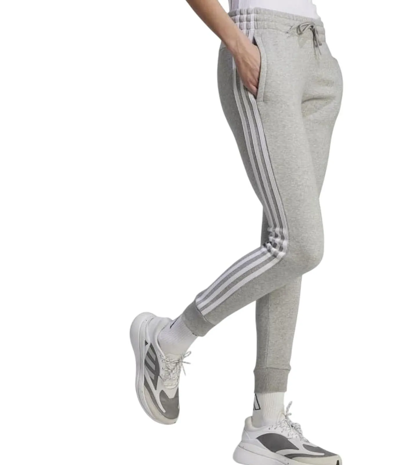 Discount 3 STRIPES - Joggingbroek - Grijs DAMES Sportkledij