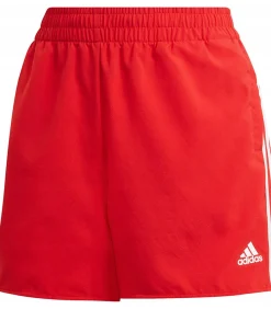 DAMES Adidas 3 STRIPES - Korte Broek - Rood