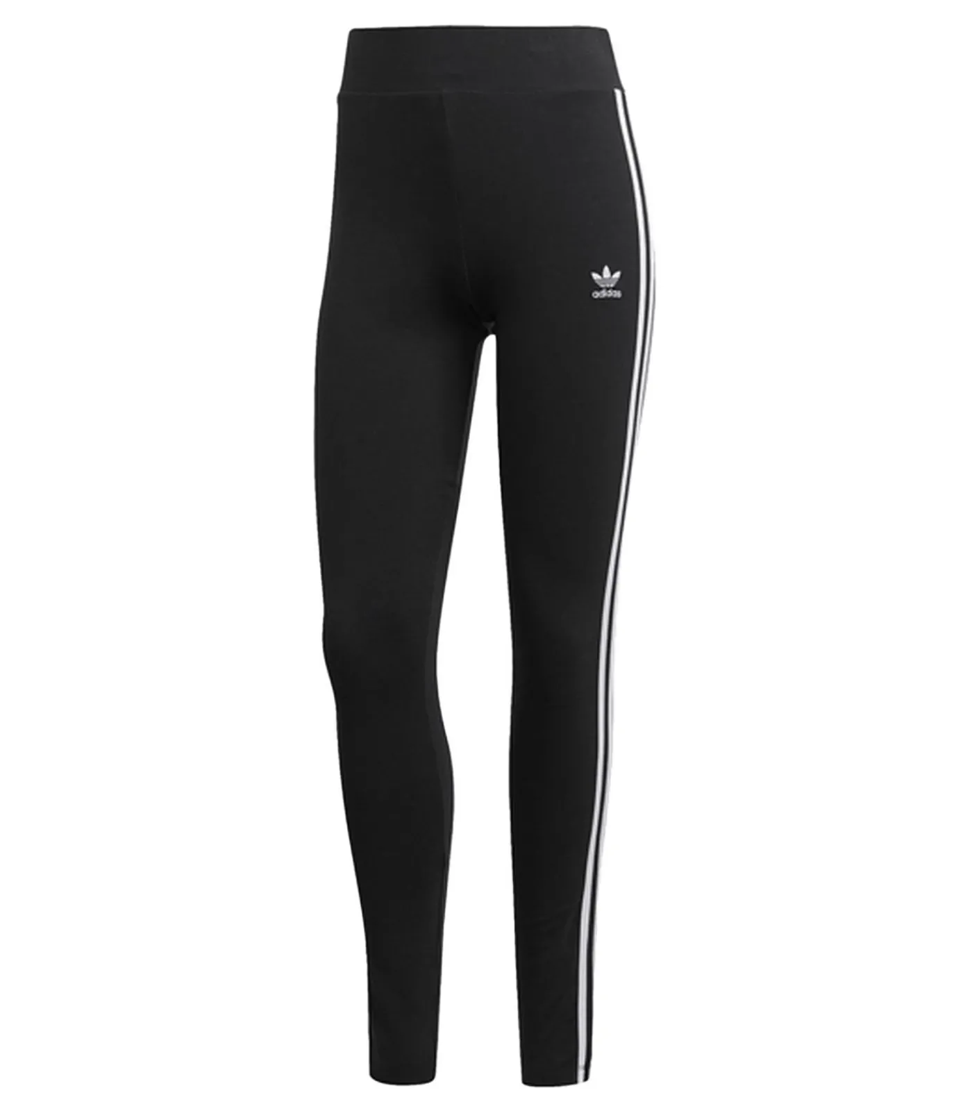 Best 3 STRIPES - Leggings - Zwart DAMES Broeken & Shorts