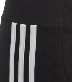 Hot 3 STRIPES - Leggings - Zwart Kinderen Shorts & Broeken