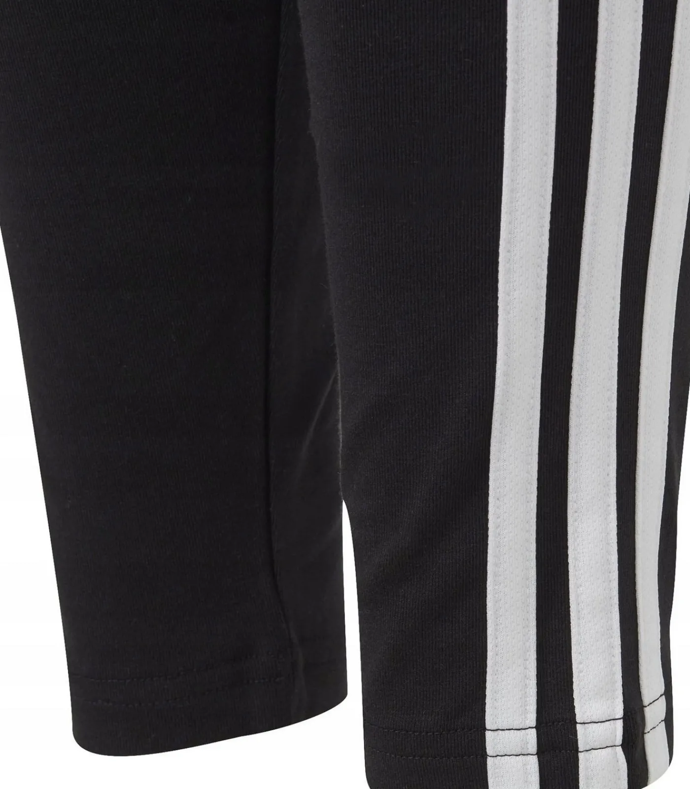 Hot 3 STRIPES - Leggings - Zwart Kinderen Shorts & Broeken