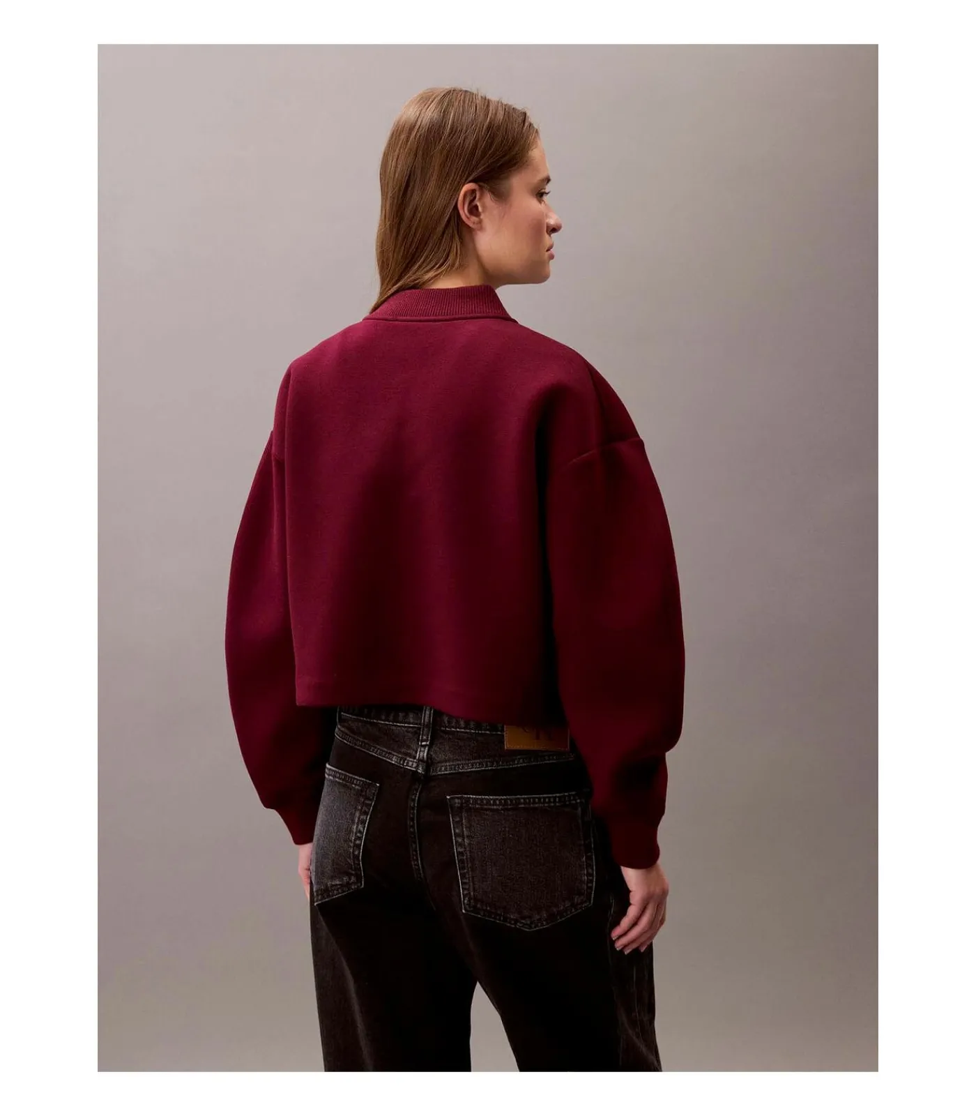 A- Oversized Scuba Z DAMES Jassen