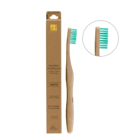 Outlet Aanbevolen Bamboe Tandenborstel van DB: Groen + Roze + Paars Gezicht Sets