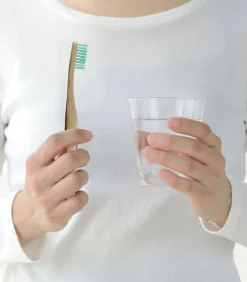 Outlet Aanbevolen Bamboe Tandenborstel van DB: Groen + Roze + Paars Gezicht Sets