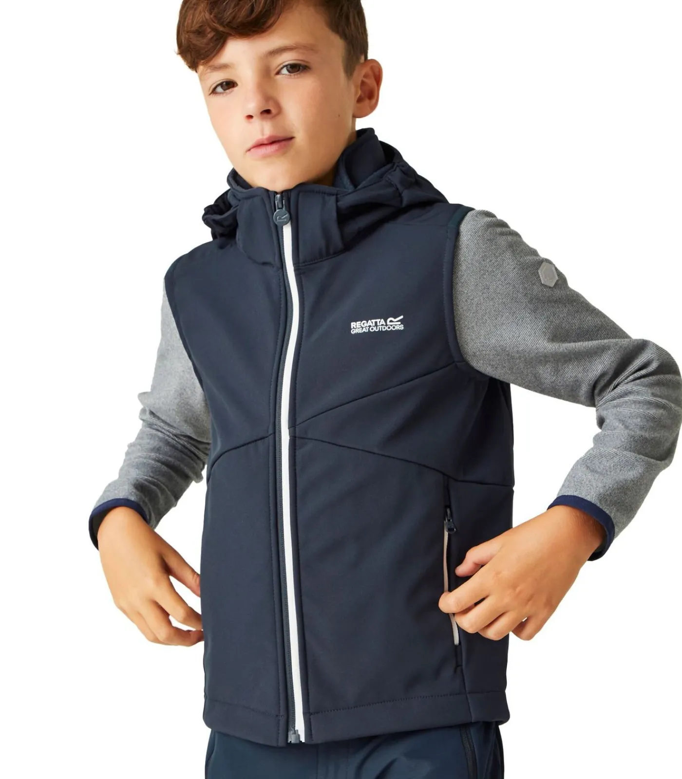 Kinderen Regatta ACIDITY II - Body Warmer - Marineblauw