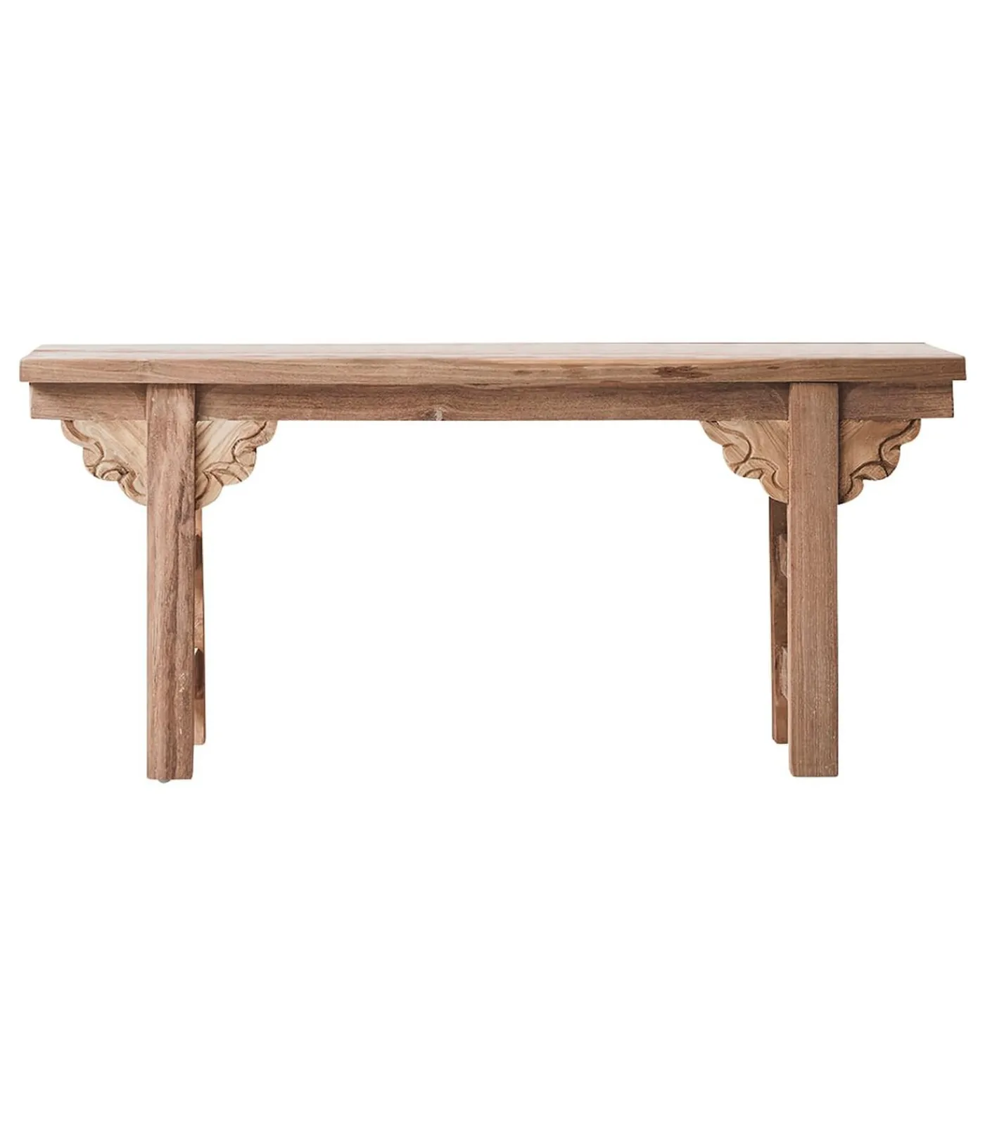 Hot Adonis - Lage bijzettafel van massief gerecycled teakhout Tafels