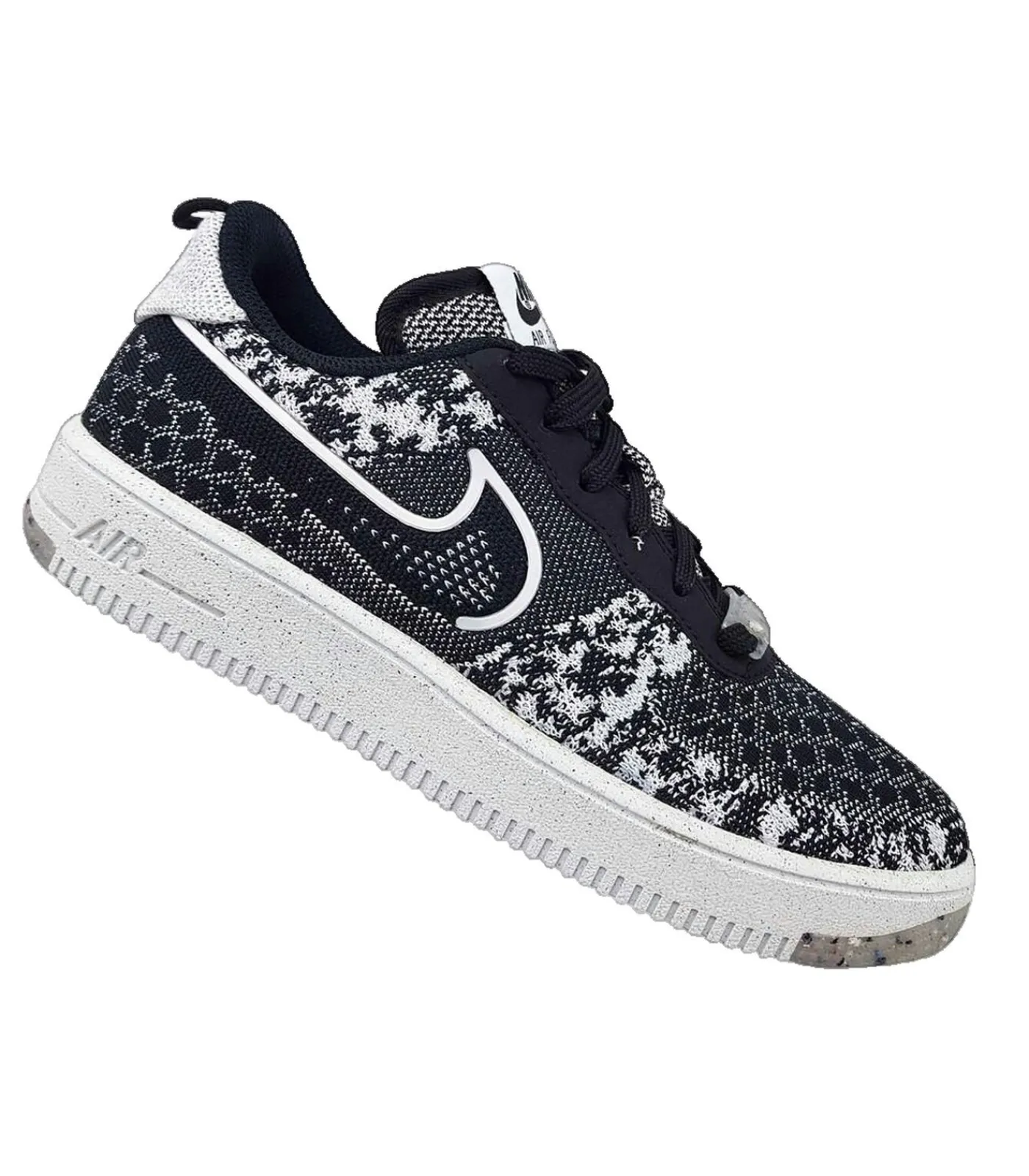 Kinderen Nike Af1 Crater Flyknit Nn Gs - Sneakers - Zwart