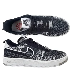 Kinderen Nike Af1 Crater Flyknit Nn Gs - Sneakers - Zwart