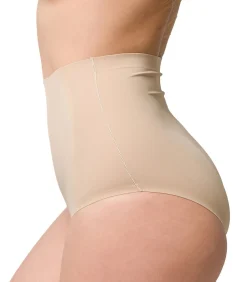 Online Afslankingsbroekje van microvezel met hoge taille 26 cm DAMES Corrigerend Ondergoed