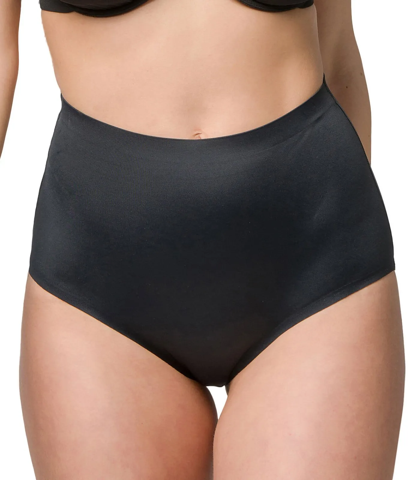 DAMES LUNA Afslankingsbroekje van microvezel met hoge taille 26 cm