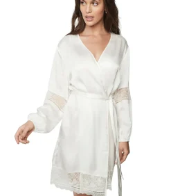 Outlet AGATHA Satijnen negligé Bruiloft DAMES Badjassen