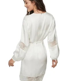 Outlet AGATHA Satijnen negligé Bruiloft DAMES Badjassen