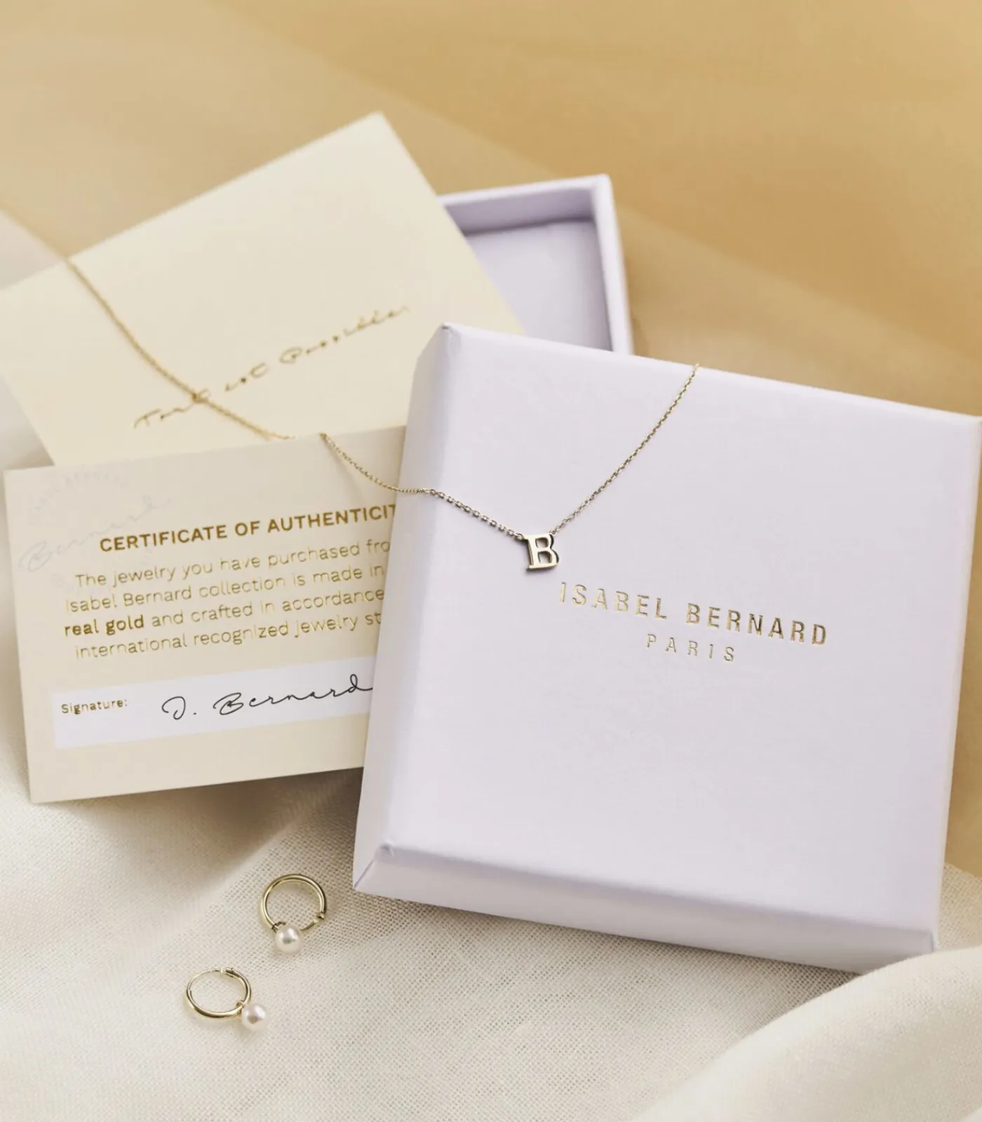 DAMES Isabel Bernard Aidee Ketting Goud IB340176